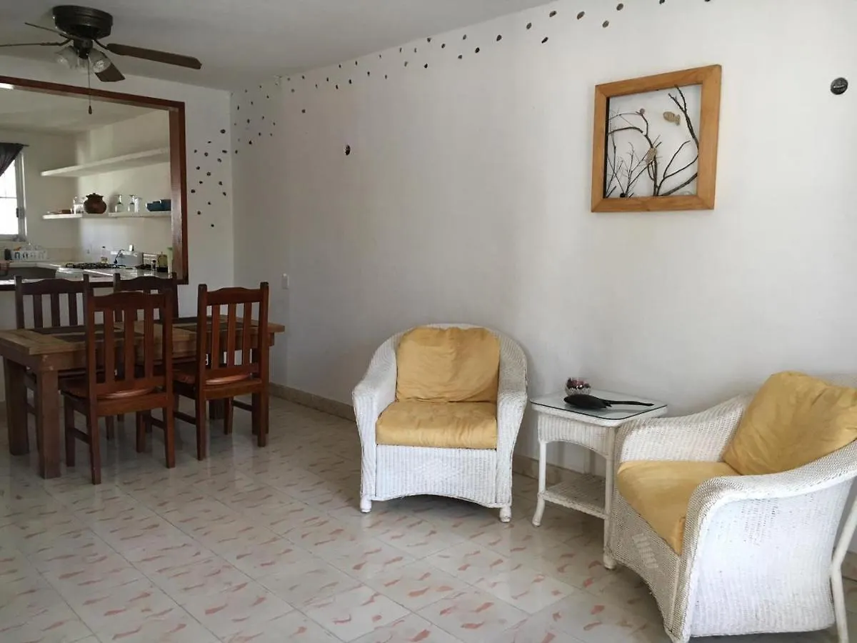 ホームステイ コスメルCasa Vacacional Venturaアパートメント メキシコ
